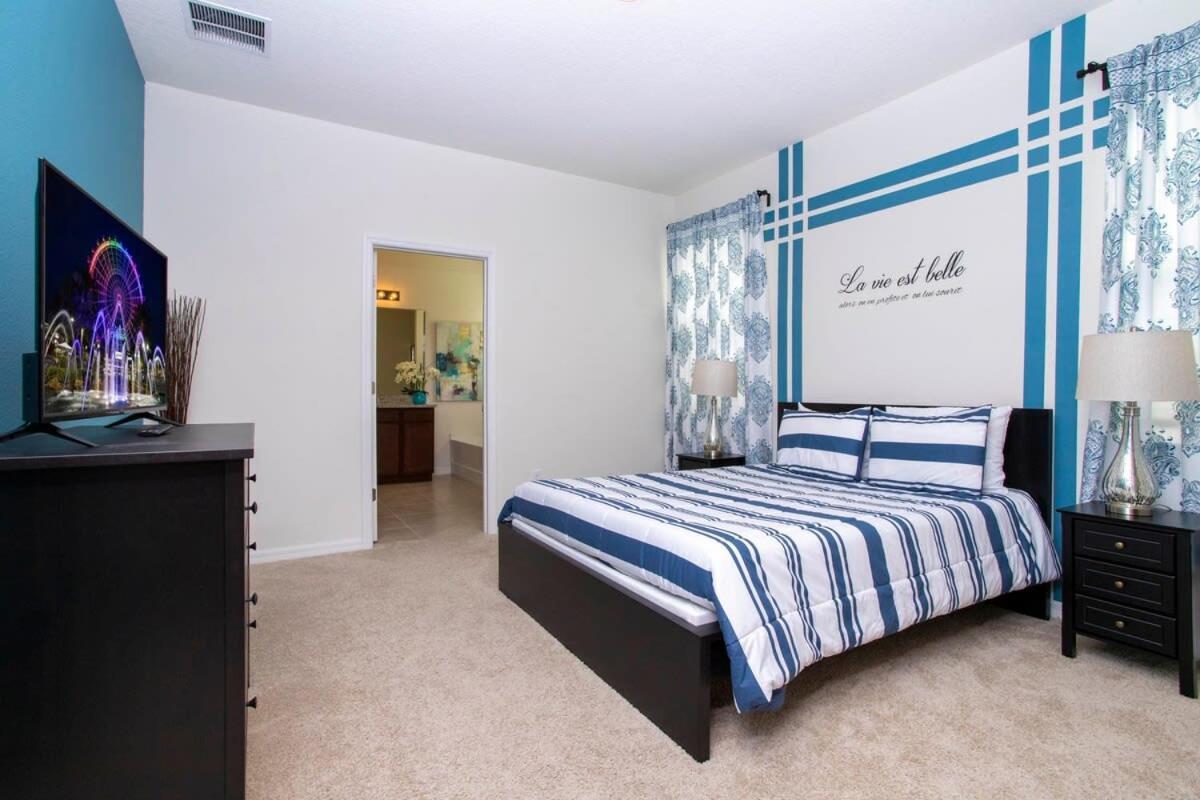 Gorgeous 5 Bd W/ Pool Close To Disney 6071 대번포트 외부 사진